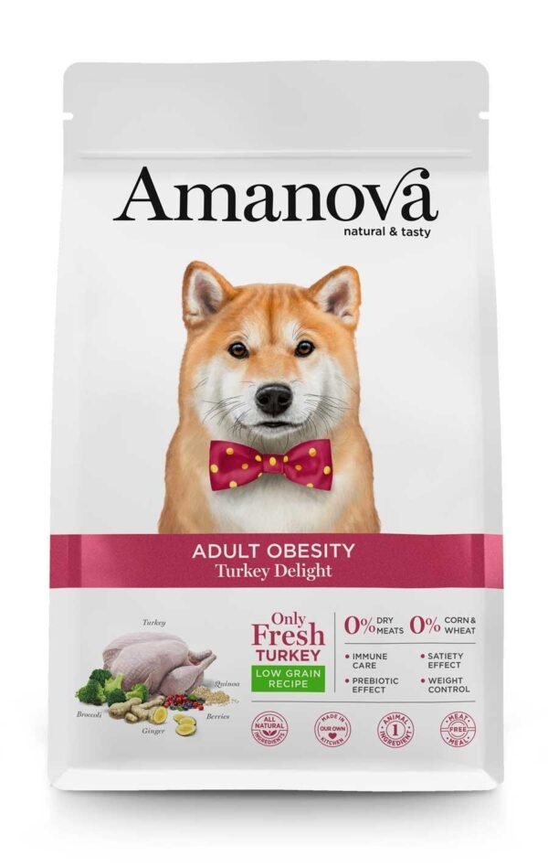 Amanova Adult Dog Obesity Turkey Delight 2kg