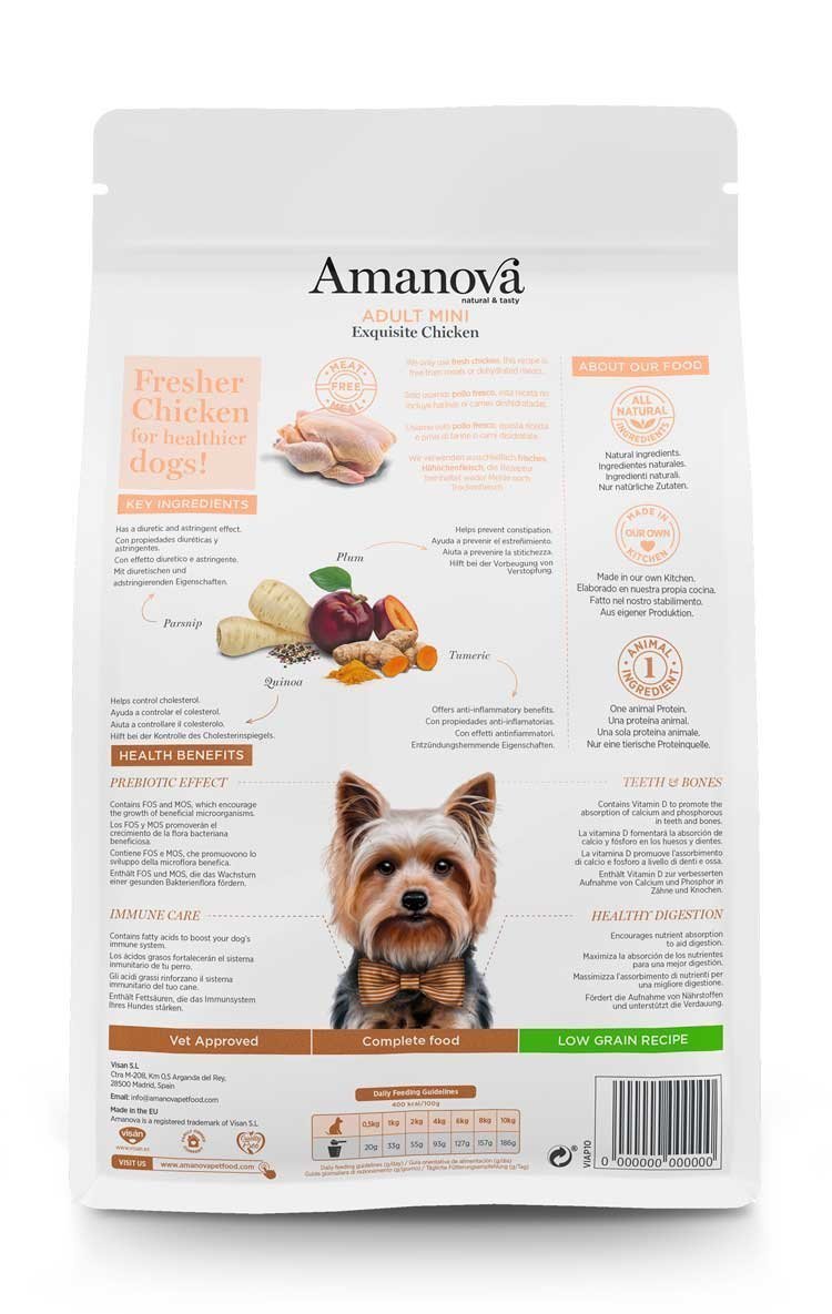 Amanova Adult Mini Dog Exquisite Chicken - Image 2