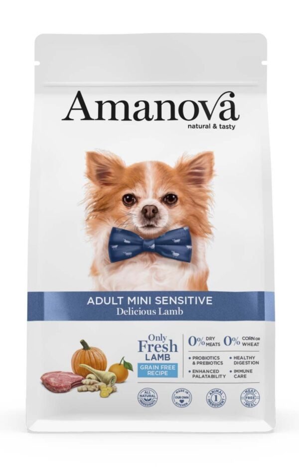 Amanova Grain Free Adult Mini Sensitive Dog Delicious LAmanovab