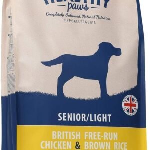 Healthy Paws British Free-Run Chicken & Brown Rice Senior/Light