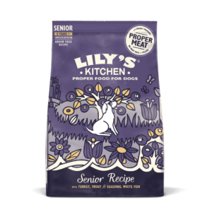 Lily's Kitchen Adult 8+ Senior Recipe Turkey, Trout And Seasonal White Fish Dry Dog Food (2.5kg)