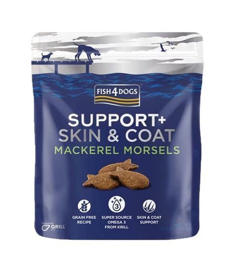 Fish4Dogs Support+ Skin & Coat Mackerel Morsels