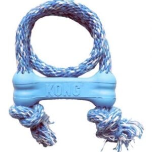 Kong Goodie Bone with Rope Puppy Toy
