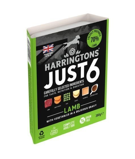 Harringtons Just 6 Lamb Grain Free Wet Dog Food