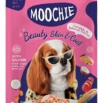 Moochie Dog Food Casserole with Salmon - Beauty Skin & Coat Pouch 85g