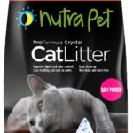 Nutrapet Cat Litter Silica Gel 7.6L- Baby Powder Scent