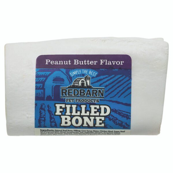 Red Barn Small Filled Bone Pb Bones 3.5Oz/99g
