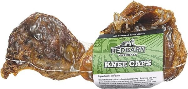 Red Barn Knee Caps 2Pk Bones 4.6Oz/130g