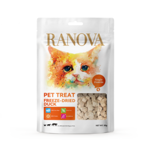 Ranova Freeze Dried Duck for cats- 50g