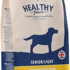 Healthy Paws British Free-Run Chicken & Brown Rice Senior/Light 2kg