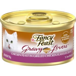 Purina Fancy Feast Gravy Lover Cat Wet Food Chicken 85g