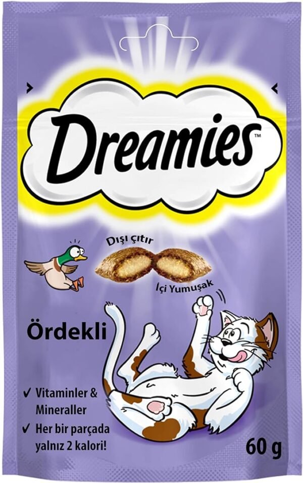 Dreamies Cat Food with Duck 60g