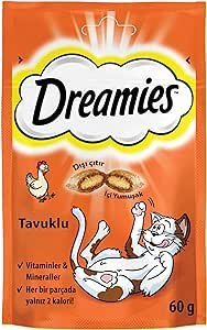 Dreamies Cat Food with Chicken 60g