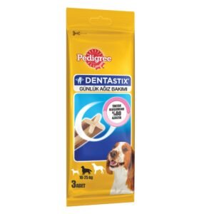 Pedigree DENTASTIX, Dog Treats, Medium Breed Dog, 77 gm