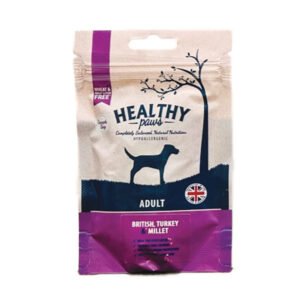 Healthy Paws Adult British Turkey & Millet 100g  - Trial Pack
