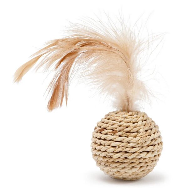 Wild Catz Twirly Top Cat Toy - 4 x 11cm