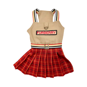 Coco Pets FURBERRY Dress- XSM