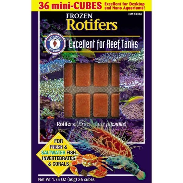 San Fransisco Bay Brand Rotifer Frozen Cube 50g
