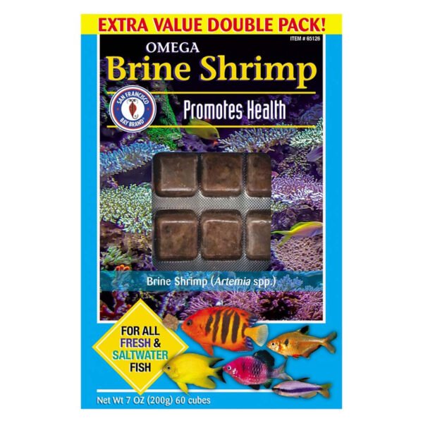 San Fransisco Bay Brand Brine Shrimp Omega-3 For Cube  200g