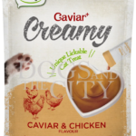 Dentalight Caviar & Chicken Flavour Creamy Lickable Cat Treat 5pcs x 10g