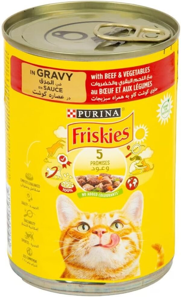 Purina Friskies Beef Chicken & Vegetable 400g