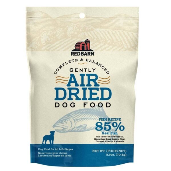 RedBarn Dog Air Dried Fish Recipe 2.5oz (70G)