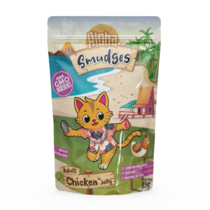 Aloha Smudges Chicken Adult Cat wet food in Jelly 85g Pouch