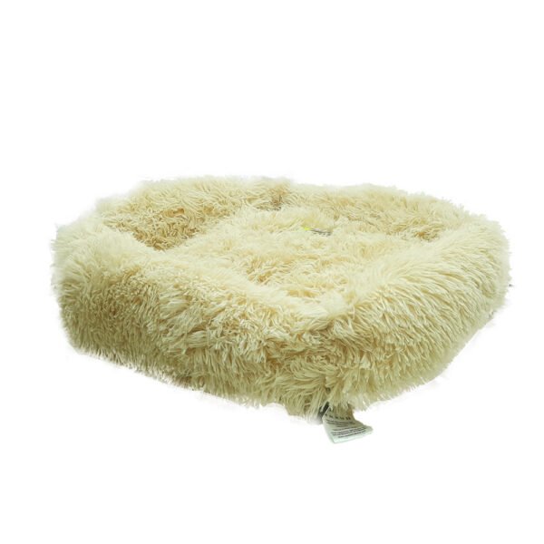 Grizzly Square Bed Off white - 90 x 56 x 18cm - Large