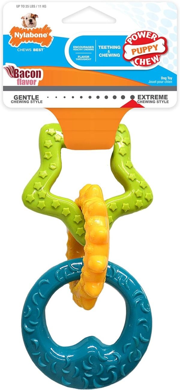 Nylabone Puppy Chew Teething Rings One Size