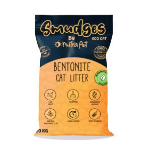 Smudges Eco cat Bentonite Clumping Cat Litter 20 Kgs- Non Scented