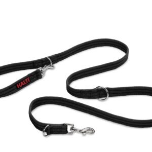 HALTI Double Ended Lead Black Large