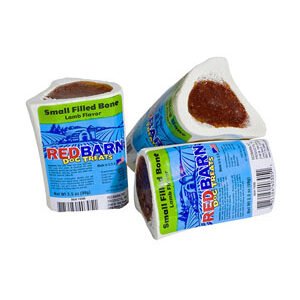 Red Barn Small Filled Bone Lamb Bones 3.5Oz/99g