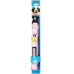 Dogness Reflective Neoprene Pink Collar
