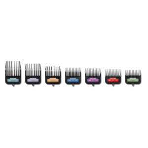 AndisPremium Chrome Plated 7-Piece Magnetic Comb Set