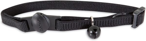 PETMATE PETMATE BREAKAWAY CAT COLLAR 3/8" x 8-12" BLACK