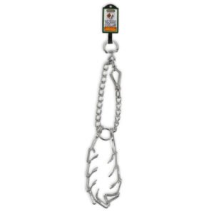PETMATE ASPEN PET PRONG TRAINING 3.8MM X 22" DOG COLLAR SNAP
