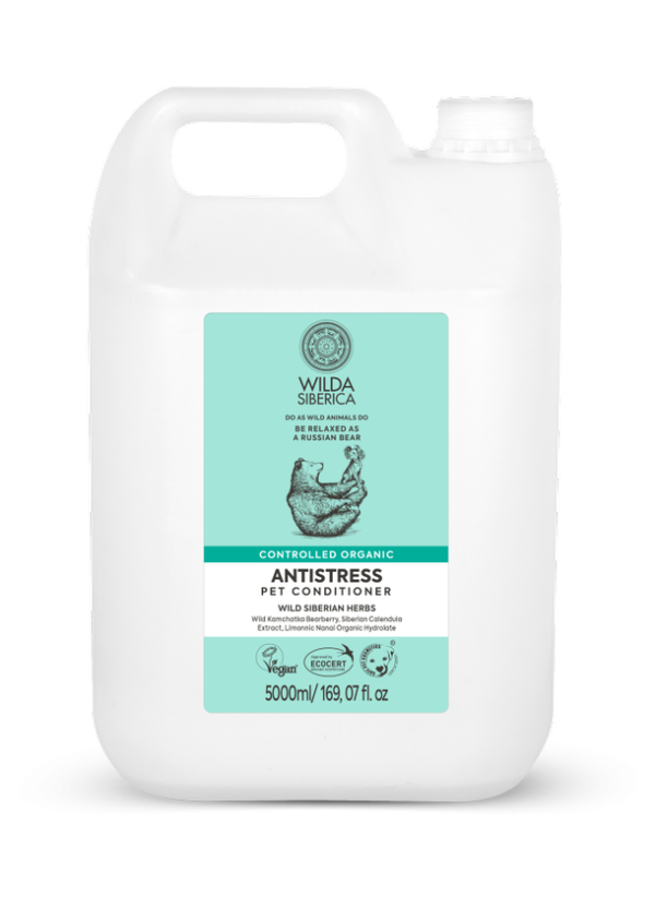 Wilda Siberica Controlled organic Antistress pet conditioner 5 l