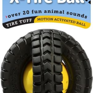 Petmate 3.5" Small Animal Sounds X-Tire Ball