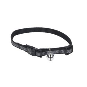 Coastal 3 8 Safe Cat Lazer Black Reflective Adj. Break Away Collar