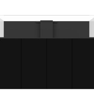 Waterbox FRAG 165.6 L180 X W60 X H40 CMS - Black