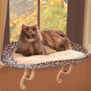 K&H Kitty Sill Deluxe Leopard 14" x 24"