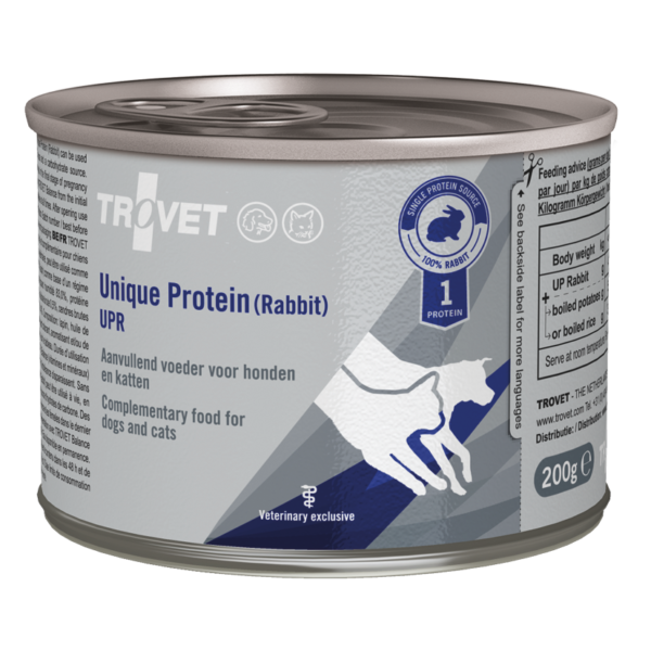 Trovet Unique Protein Rabbit Dog & Cat Wet Food Can 200g