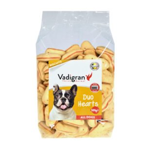 Vadigran Snack dog Biscuits Duo Hearts 500g