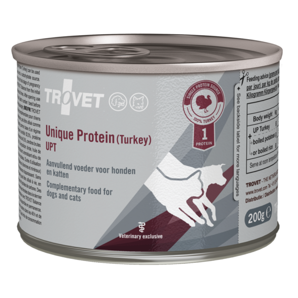 Trovet Unique Protein Turkey Dog & Cat Wet Food Can 200g