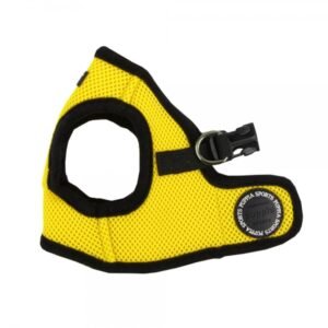 PUPPIA SOFT VEST HARNESS B YELLOW S Chest 11.8-12.6"