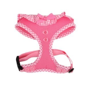 PUPPIA VIVIEN HARNESS A PINK S Neck 9.5" Chest 12-17.5"