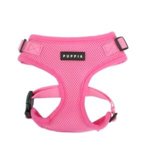 PUPPIA RITEFIT HARNESS PINK EXTRA LARGE Neck 16.5" Chest 22.0" - 32.0"
