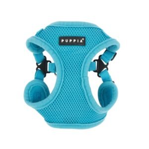 PUPPIA SOFT HARNESS C SKY BLUE XL Neck 14.2-16.5" Chest 15.4-17.3"