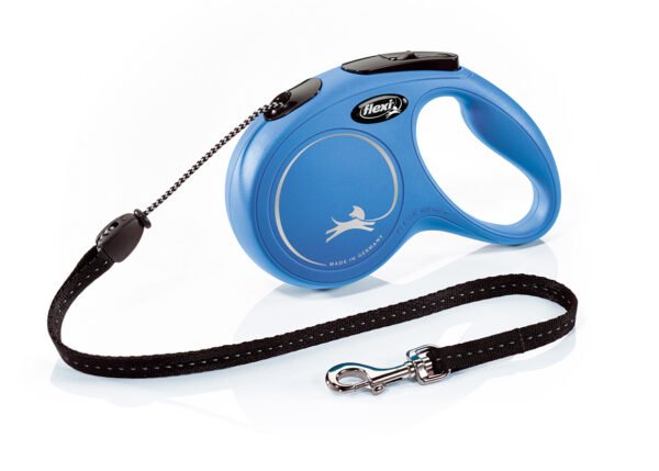 Flexi New Classic M Cord 5m blue
