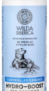 Wilda Siberica. Controlled Organic, Natural & Vegan Hydro-boost pet shampoo, 400 ml